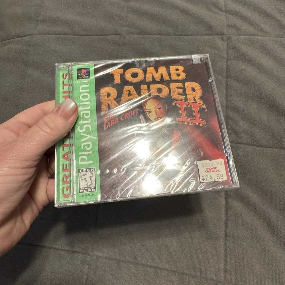 Tomb Raider II 2 PS1 Sony PlayStation Greatest Hits Factory Sealed New